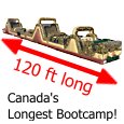 120 Foot Camo Special Ops Obstacle Course - Toronto, Mississauga, Brampton, Hamilton, Ottawa, Ontario