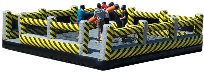 4 Person 'Danger Zone' Joust Inflatable Rental - Toronto, Mississauga, Brampton, Hamilton, Ottawa, Ontario