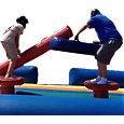 Gladiator Joust Inter-active Inflatable Rentals - Toronto, Mississauga, Brampton, Hamilton, Ottawa, Ontario
