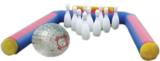 Human Bowling Ball Inflatable Game Rental - Toronto, Mississauga, Brampton, Hamilton, Ottawa, Ontario